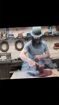 How I make a custom top hat 🎩 #handmade #hatmaking #handcrafted #hatmaker #handcraftedhats