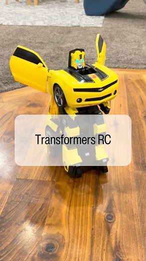 49K views · 1.7K reactions | The Transformers Bumblebee Converting RC is pretty cool. My kids aren’t really into Transformers, but they still thought it was awesome. Plus, it’s been forcefully thrown by my toddler and still works great. That says it all!  Comment ‘RC’ for link! | Toy Testing Sisters | Facebook