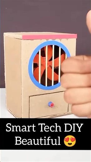 DIY Mini Air Cooler from Cardboard | Handmade USB Fan | Easy Cool Air Project#DIY #MiniCooler