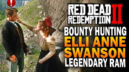 Hunting Down Elli Anne Swanson & Legendary Ram! Red Dead Redemption 2 Bounty Hunting RDR2