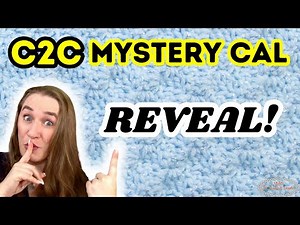 How to turn a Crochet C2C Rectangle into an Origami Bag - Part 3 of the MCAL