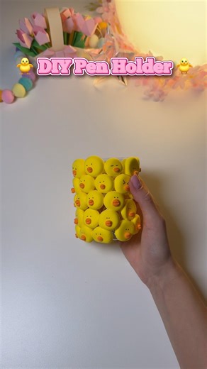 🐥DIY Cute Pen Holder 😍🥰