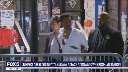 Man accused of deadly Brooklyn subway attack allegedly carried samurai sword