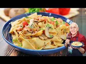 Pappardelle alla Boscaiola