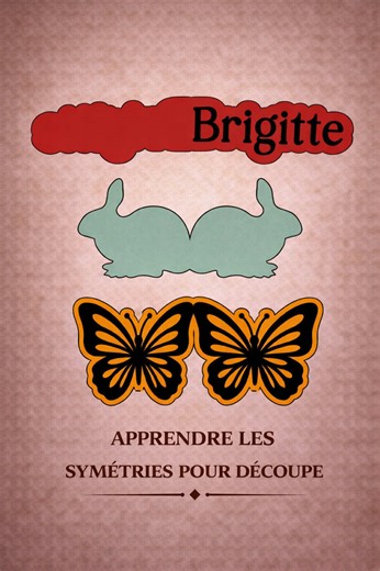 Voici comment réaliser des symétrie sur le cricut Design Space pour réaliser de jolis porte-clés en cuir avec du thermocollant collé dessus ##tutorials##cricut##cricutmade##designspace##tutoriel