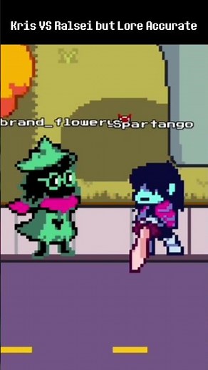 Kris Vs Ralsei But LORE Accurate (Deltarune) #shorts #fyp