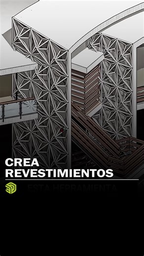 Creación de revestimientos con Vertex Tools en SketchUp