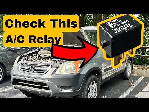 2002-2006 Honda CRV A/C Not Working Quick Fix ( Try This First ) Relay or Fuse