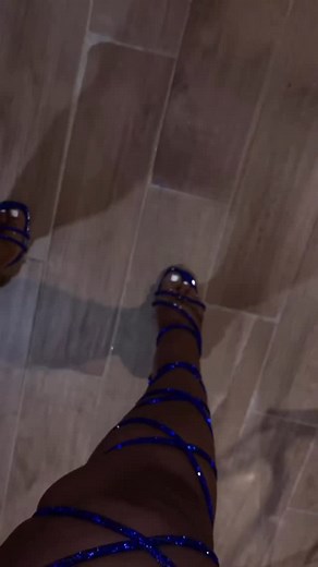 Who got the blues? 💙🦋 Blue Raspberry Block Heel Ships out Nov 30th ✨.. go secure your pair now! www.shaniarose.com | Rose Collections, LLC