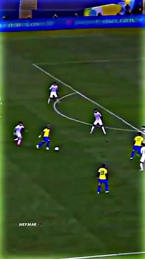 Neymar Shines in Intense Soccer Match Action