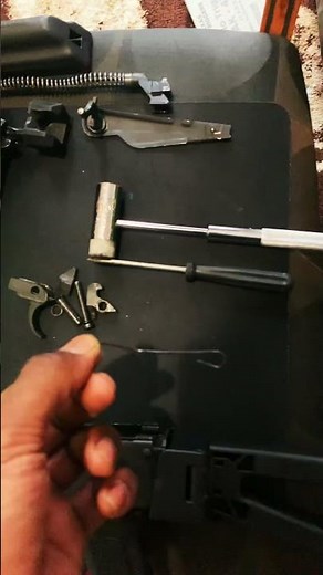 Texas Triggers mini Draco install💪🏾🔥 ‪@EightDeuceKGee‬ Preciate ya 🤝🏾💯 #foryou #gunshorts