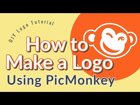 How to Make a Logo using PicMonkey for your Brand or Business - DIY Logo Tutorial
