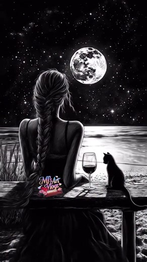 352K views · 10K reactions | Midnight Fell Without You full lyrics Created AI music by: CharFutur | MJ's Art Vlogs | Facebook