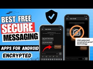 3 Best Free Secure Messenger Apps For Android in 2024 | Private Message Apps ✅ | Encrypted Messaging