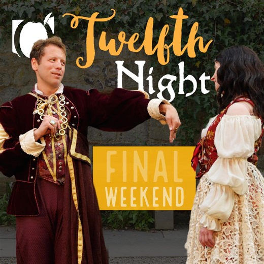 15 reactions | Twelfth Night performs only two more times! We've been a bit unlucky with rain this weekend  But Sunday is looking lovely, and we're holding out hope for tonight as well. Remember--if you have tickets for a rained-on show, you qualify for free rescheduled tickets. Just call the box office the next day, and you can choose to see any show in our 23-24 season. www.ohioshakespeare.com/12n or 330-5-SHAKES | Ohio Shakespeare Festival | Facebook