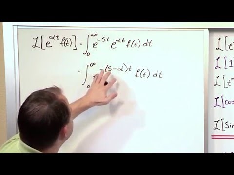 Lesson 16 - More Properties Of The Laplace Transform, Part 1