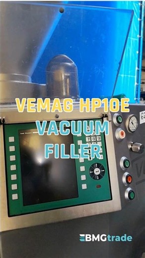 VEMAG HP10E Vacuum Filler | Industrial Sausage & Meat Portioning Machine #usedfoodmachinery