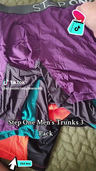 Step One Men's Trunks 3 Pack - Ultimate Comfort Underwear