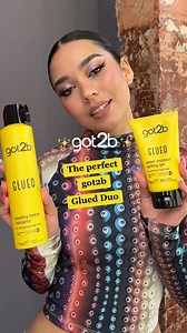 63 reactions | Achieve the ultimate strong hold with got2b's iconic duo, Glued Blasting Freeze hairspray and Glued Spiking Gel. | got2b | Facebook
