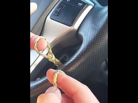 Paracord steering wheel wrap tutorial