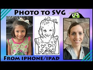 How to make a photo into an SVG from your iphone/ipad for Free