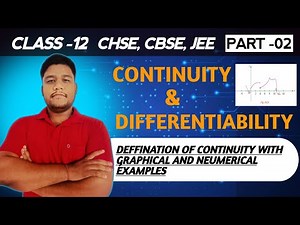DEFINITION OF CONTINUITY||CLASS 12TH MATHEMATICS||EXPLAINED BY ODIA IN SIMPLE WAY||CHSE||CBSE||JEE||