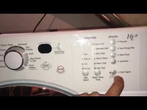 Kenmore front load washer diagnostic