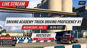 【YouTube|SCS Software】官方开车系列#291 驾驶学院|卡车驾驶能力＃1|Driving Academy | Truck Driving P