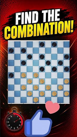 This puzzle has a trick nobody sees #checkers #puzzle #brainteaser
