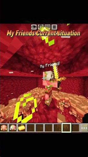 Pov:Your Friends life share your friend 🥺 #shorts #viral #gaming #minecraft