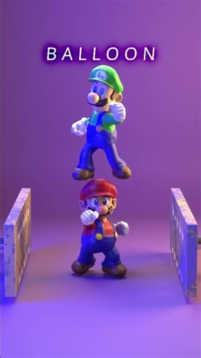 MARIO : when mario and luigi gets SQUASHED... again 😱😱