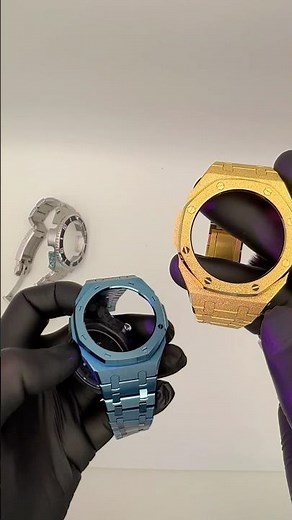 New Casio watch G-SHOCK 2100 And install 2 mods #gshock #luxury #casioak #ga2100mod #ga2100custom