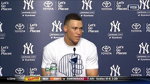 429K views · 17 reactions | Aaron Judge reflects on becoming the first rookie in baseball history to hit 50 home runs in a season. | YES Network | Facebook