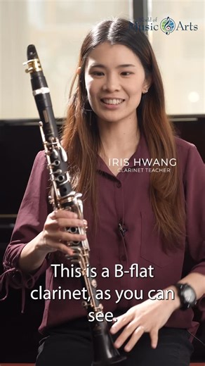 World of Music and Arts on Instagram: "Learn More About the B♭ Clarinet The B♭ clarinet is one of the most popular instruments for students of all ages. Known for its warm and expressive sound, it can perform everything from soft, flowing melodies to fast, exciting tones. As our experienced teacher and clarinet player, Iris Hwang explains, the clarinet is made up of several key parts: the mouthpiece, where the sound begins; the ligature and reed, which create vibration; the barrel; the upper and