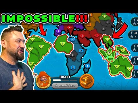 The Rarest Position In Risk World Map!