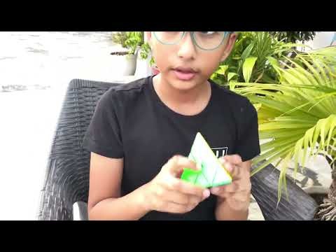 Episode 4- I solve the pyraminx and the 3x3 Rubik’s cube.