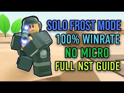 How to Win SOLO FROST MODE With NO SPECIAL TOWERS + NO MICRO FULL GUIDE | Roblox TDS