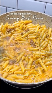Creamy Beef Penne ala Mamabrins #pasta #creamypasta #penne #mamabrinsrecipe