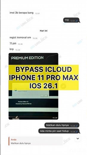 Iphone 11 Bypass Reset Icloud Ios 26.1 | Wifi Only