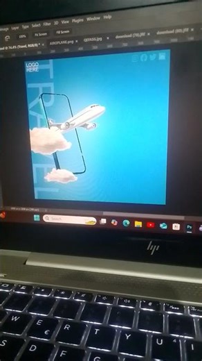 creative travel poster design tutorial in Photoshop #TravelPoster #PosterDesign #Graphic#viralvideo