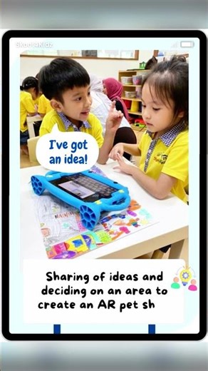 Learning powered by Technology! Our preschoolers build 21st-century skills through the Vital 4C #S4K