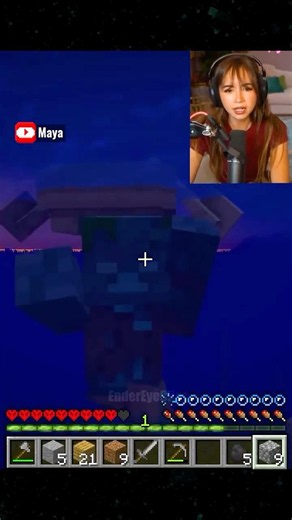 Maya's Journey... 😂 #minecraft