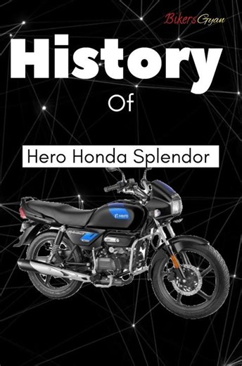 History of Hero Honda Splendor / 1994 to 2025 #shorts