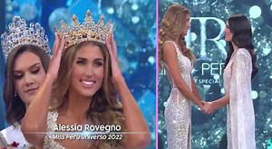 Alessia Rovegno ganó la corona del Miss Perú 2022 e irá al Miss Universo [FOTO]