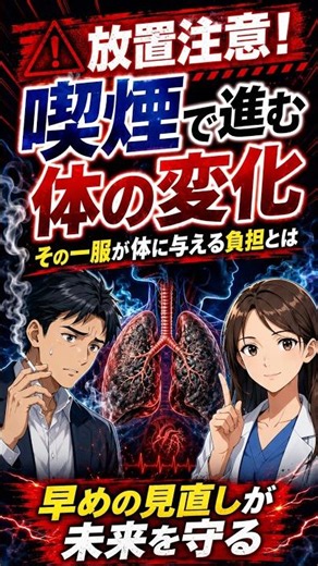 【あきらめないで！何歳からでも体が変わる禁煙のメリットと効果】