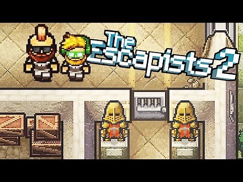 Imprisoned in the KAPOW Castle Prison Camp! - The Escapists 2 Gameplay