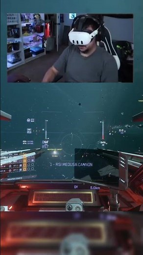 ​I Switched to VR Mid-Dogfight... (Star Citizen)