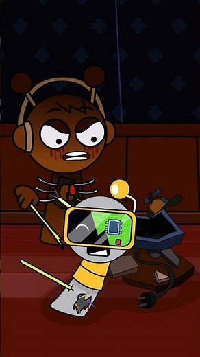 The Story behind Oren and Fun Bot ⚡ Incredibox Sprunki animation meme #shorts