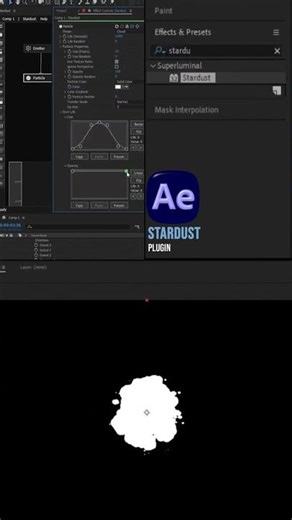 Create Realistic Smoke Using Stardust in After Effects Cinematic VFX Tutorial #shorts