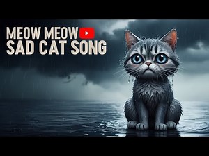 Cat Song | meow meow meow meow | Sad Song ( lyrics video visual )